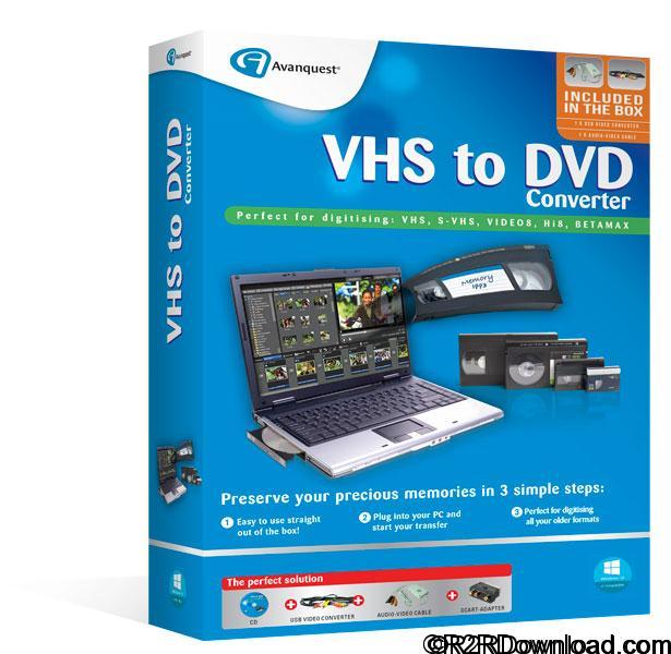 Avanquest VHS to DVD Converter 7.85 Free Download