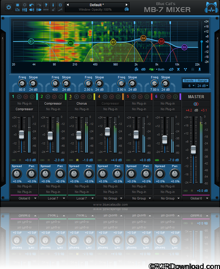 Blue Cat Audio MB-7 Mixer v2.54 Free Download [WIN-OSX]