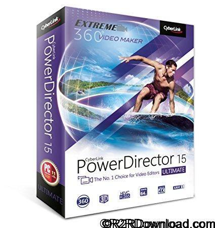 CyberLink PowerDirector Ultimate 15.0.2820.0 Free Download