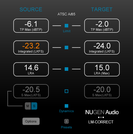 NuGen Audio LM Correct v2.5.2 Free Download [WIN-OSX]