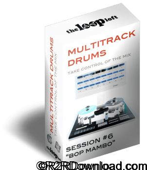 The Loop Loft Bop Mambo Multitrack Drums Session 6 WAV