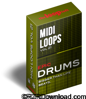The Loop Loft Epic Drums Vol 1 MIDI Drum Loops