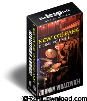 The Loop Loft Johnny Vidacovich New Orleans Drums Vol 1 MULTiFORMAT