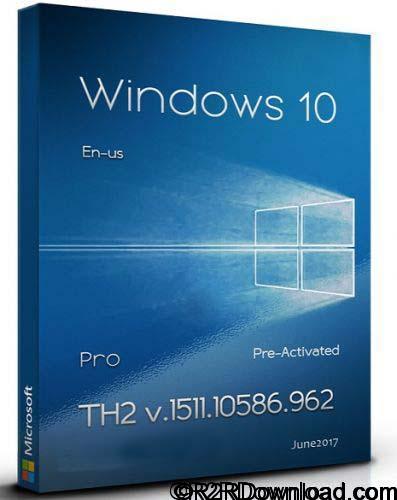Windows 10 Pro TH2 1511 Pre Activated Free Download