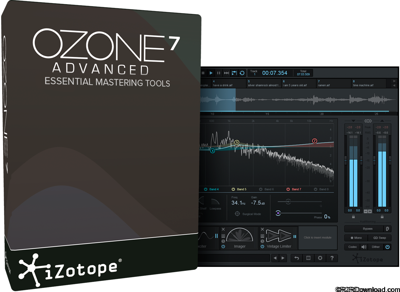 iZotope Ozone 7 Advanced 7.01 Free Download(Mac OS X)
