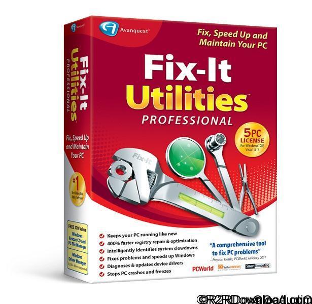 Fix-It Utilities 15 Professional Free Download