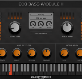 Electronik Sound Lab 808 Bass Module 3 v3.3.1 VST VST3 AU [WIN-MAC]