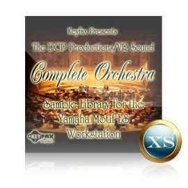 Complete Orchestra – Voice Bank For Yamaha Motif XS