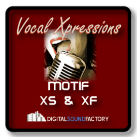 Digital Sound Factory Motif Vocal Xpression (XS-XF-Montage-MODX)